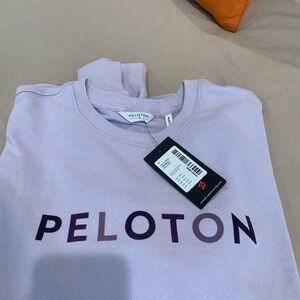 Peloton Light Purple Crewneck NEW WITH TAGS